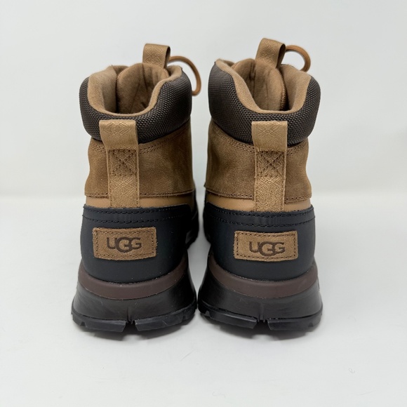New UGG Men\'s Emmett Duck Boot Chestnut Waterproof Sz 10 main image 5